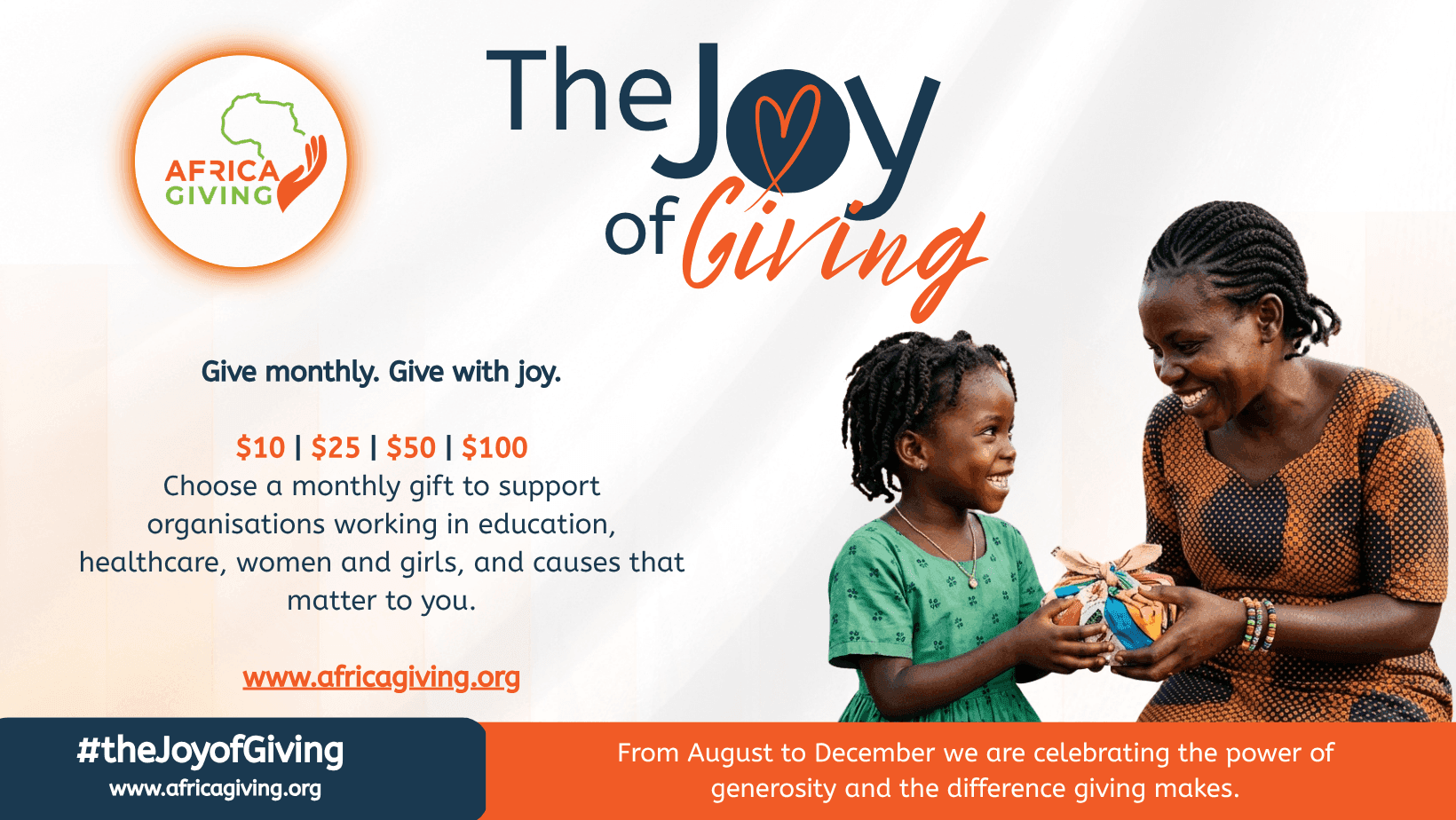Joy of Giving campaign